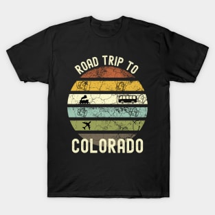 Road Trip To Colorado, Family Trip To Colorado, Holiday Trip to Colorado, Family Reunion in Colorado, Holidays in Colorado, Vacation in T-Shirt